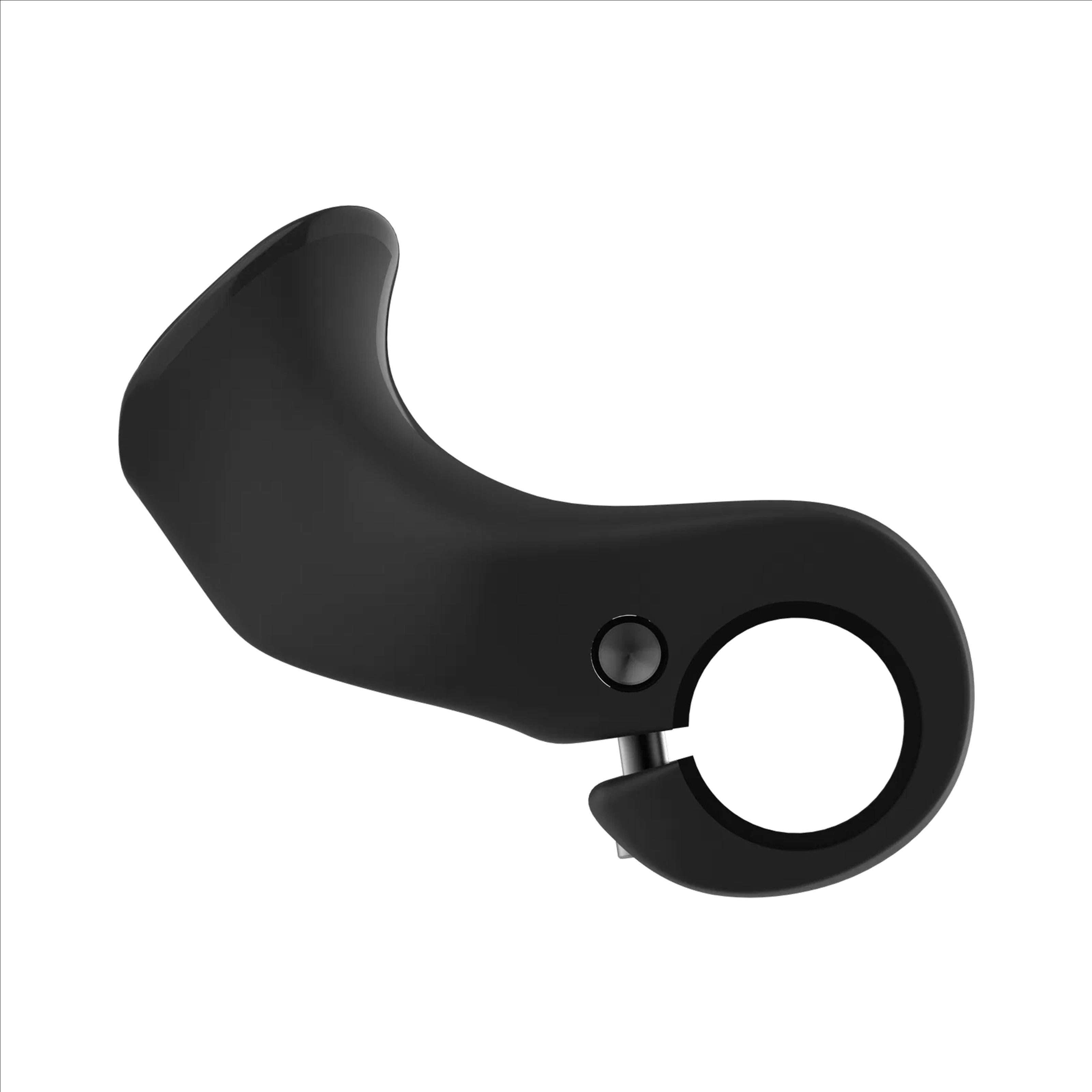 Side view of SQLab Innerbarends 410/402 showing curved profile and clamp mechanism