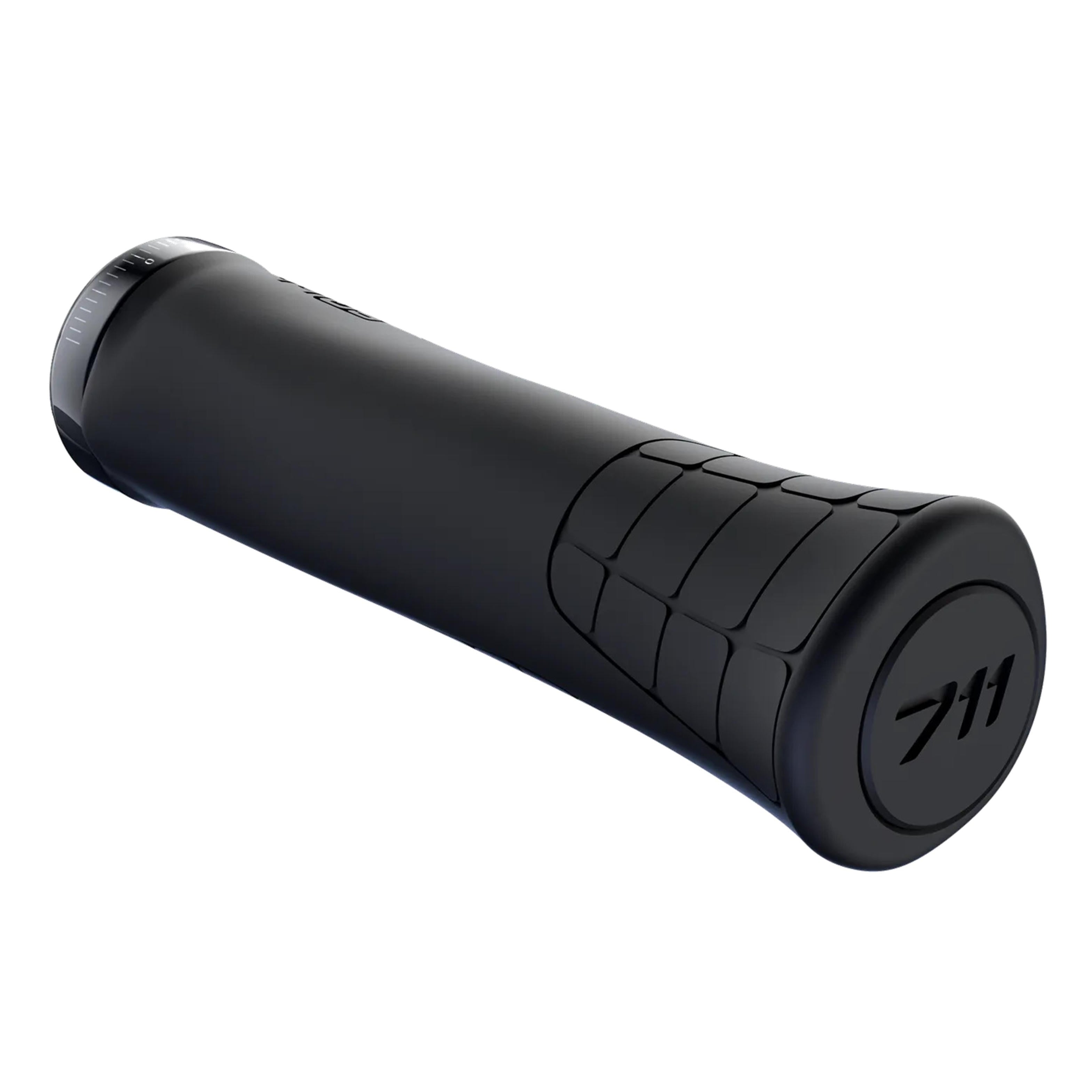 SQLab 711 Tech & Trail 2.0 ergonomic MTB grips, angled view showing supportive design