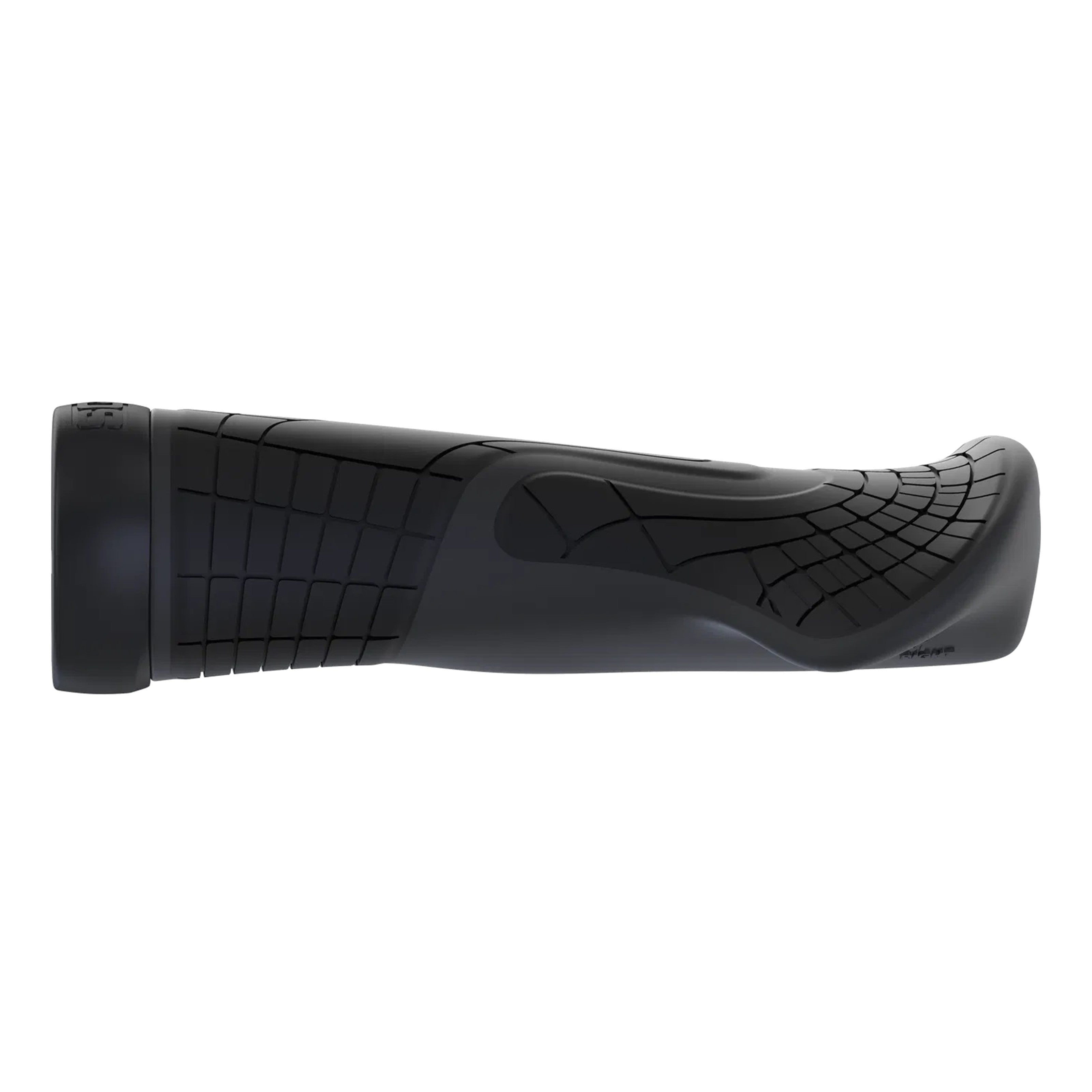 Side view of SQLab 710 grips showing extended surface for ulnar nerve relief and comfort