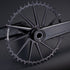 Garbaruk DM Road/Gravel chainring in black, designed for Garbaruk&