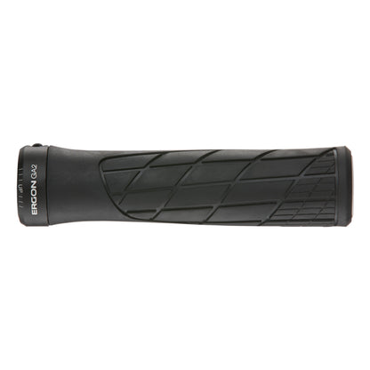 Side shot of Ergon GA2 grip black showing texture