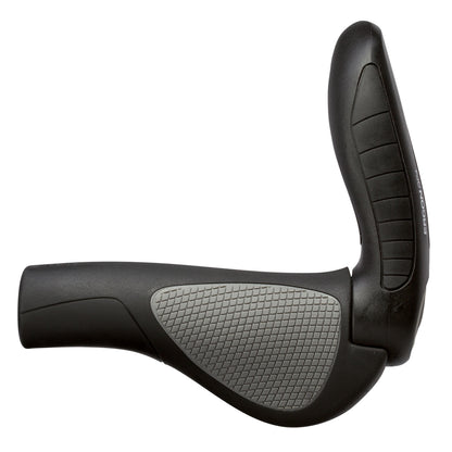 Top-down image of Ergon GP4 showing grip width and rubber compound detail