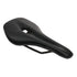 Angled view of the Ergon SR Pro Men’s saddle showing ergonomic cut-out and sleek profile