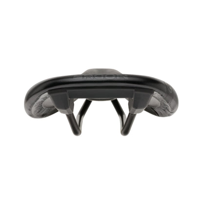 Rear view of Ergon SM Pro Comp saddle showing sit bone support and rear design