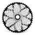Garbaruk 11-speed Shimano-compatible cassette in sleek black, showing detailed teeth and precise CNC machining