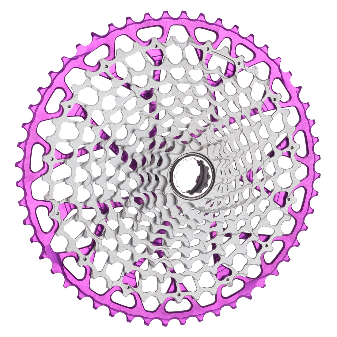 Garbaruk 12sp GEN2.0 MTB cassette for SRAM Eagle Transmission in violet