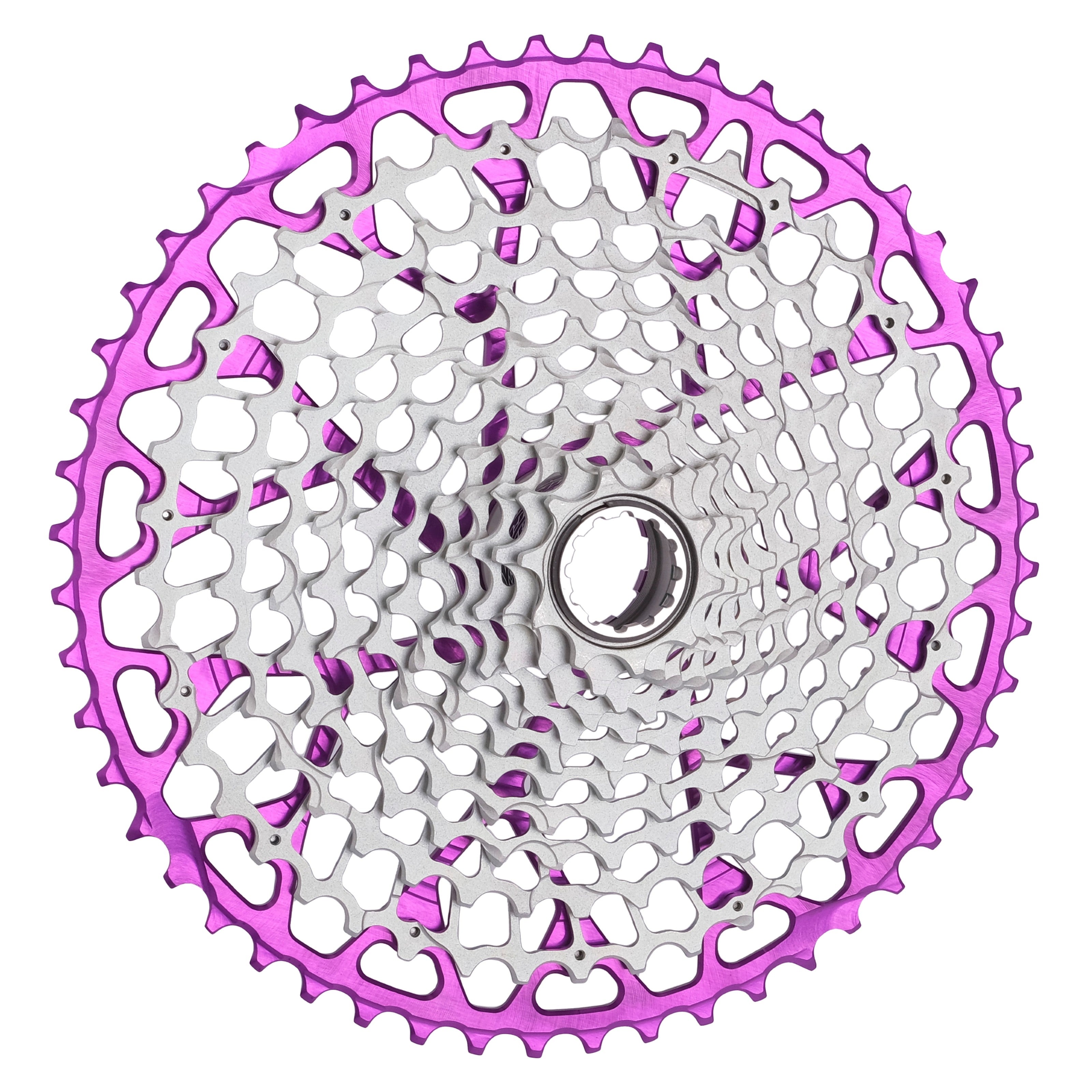 Garbaruk 12sp GEN2.0 MTB cassette for SRAM Eagle Transmission in violet
