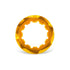Garbaruk cassette lockring in orange, precision CNC-machined for use with Garbaruk cassettes