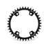 Garbaruk Chainring for Shimano GRX 38T black, highlighting narrow-wide tooth pattern and precision CNC-engineered design