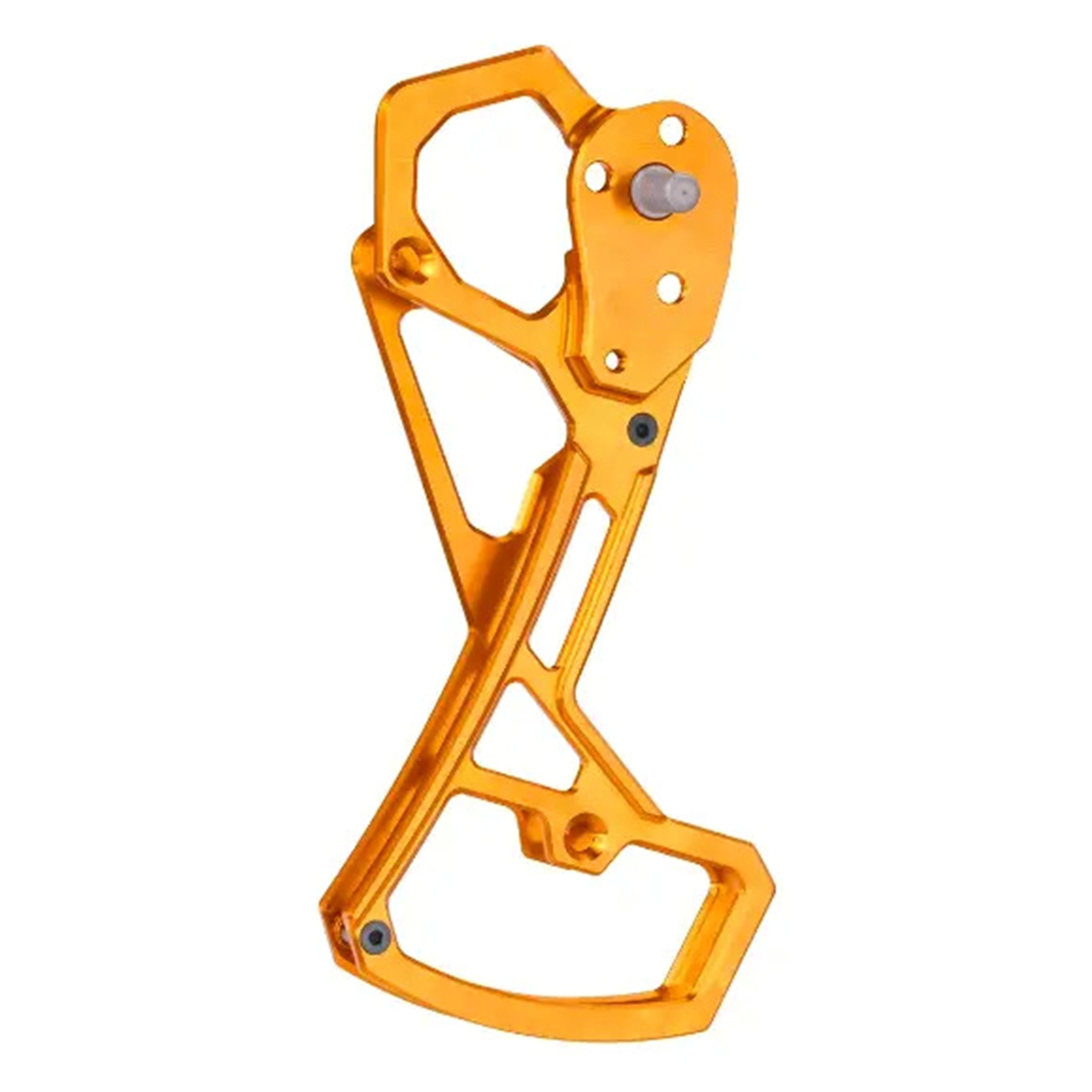 Garbaruk derailleur cage for Shimano XT, XTR, Deore and GRX Di2 derailleurs, in orange