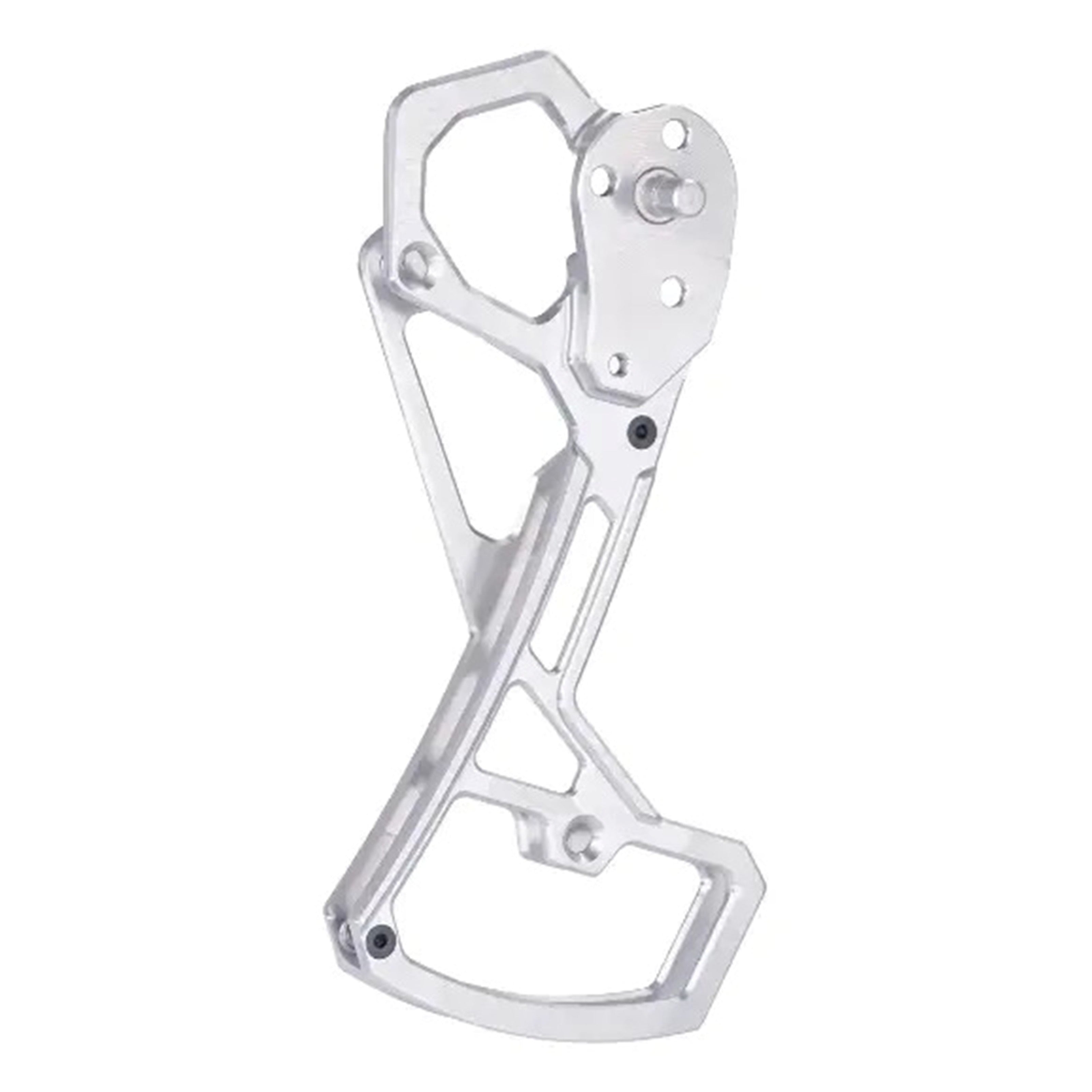 Garbaruk derailleur cage for Shimano XT, XTR, Deore and GRX Di2 derailleurs in silver
