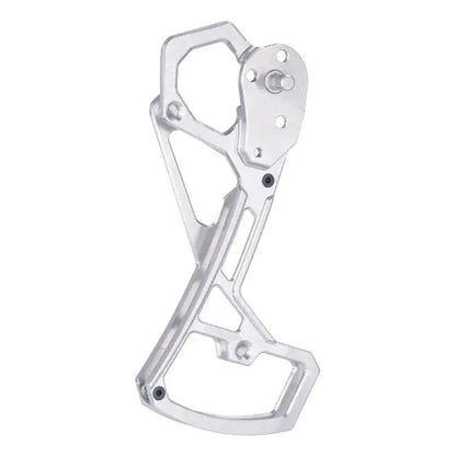Garbaruk derailleur cage for Shimano XT, XTR, Deore and GRX Di2 derailleurs in silver