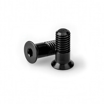 Garbaruk derailleur pulley bolt set, showing two precision-machined bolts designed for secure pulley installation