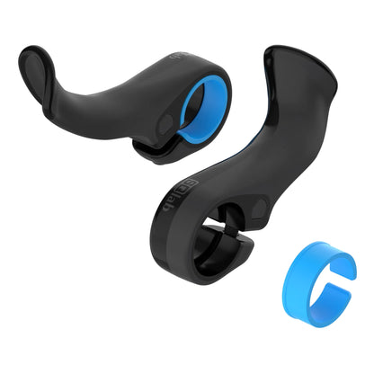 SQLab Innerbarends 411 2.0, angled view showing ergonomic shaping and sleek design