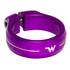 White Industries Seat Collar in purple