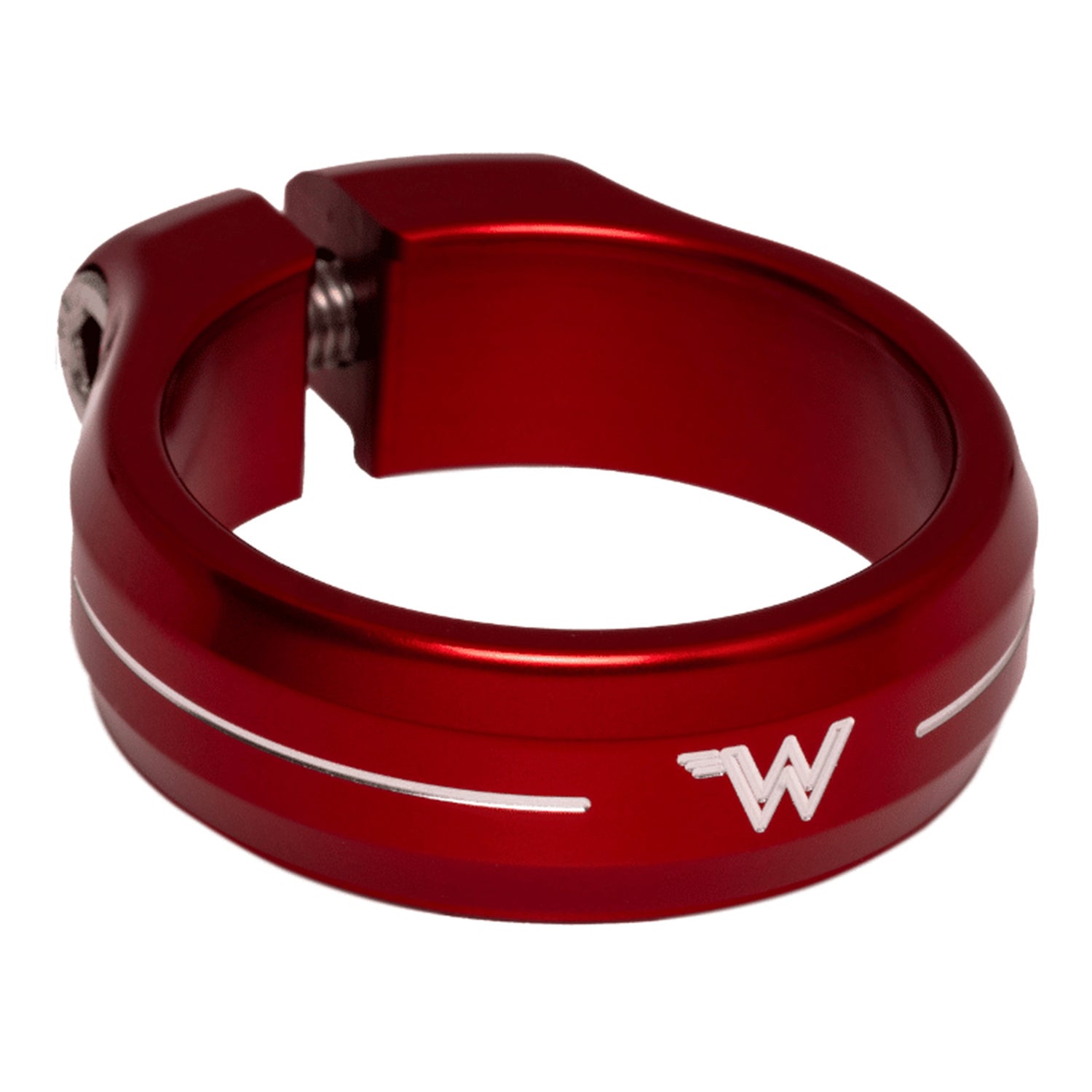 White Industries Seat Collar in red